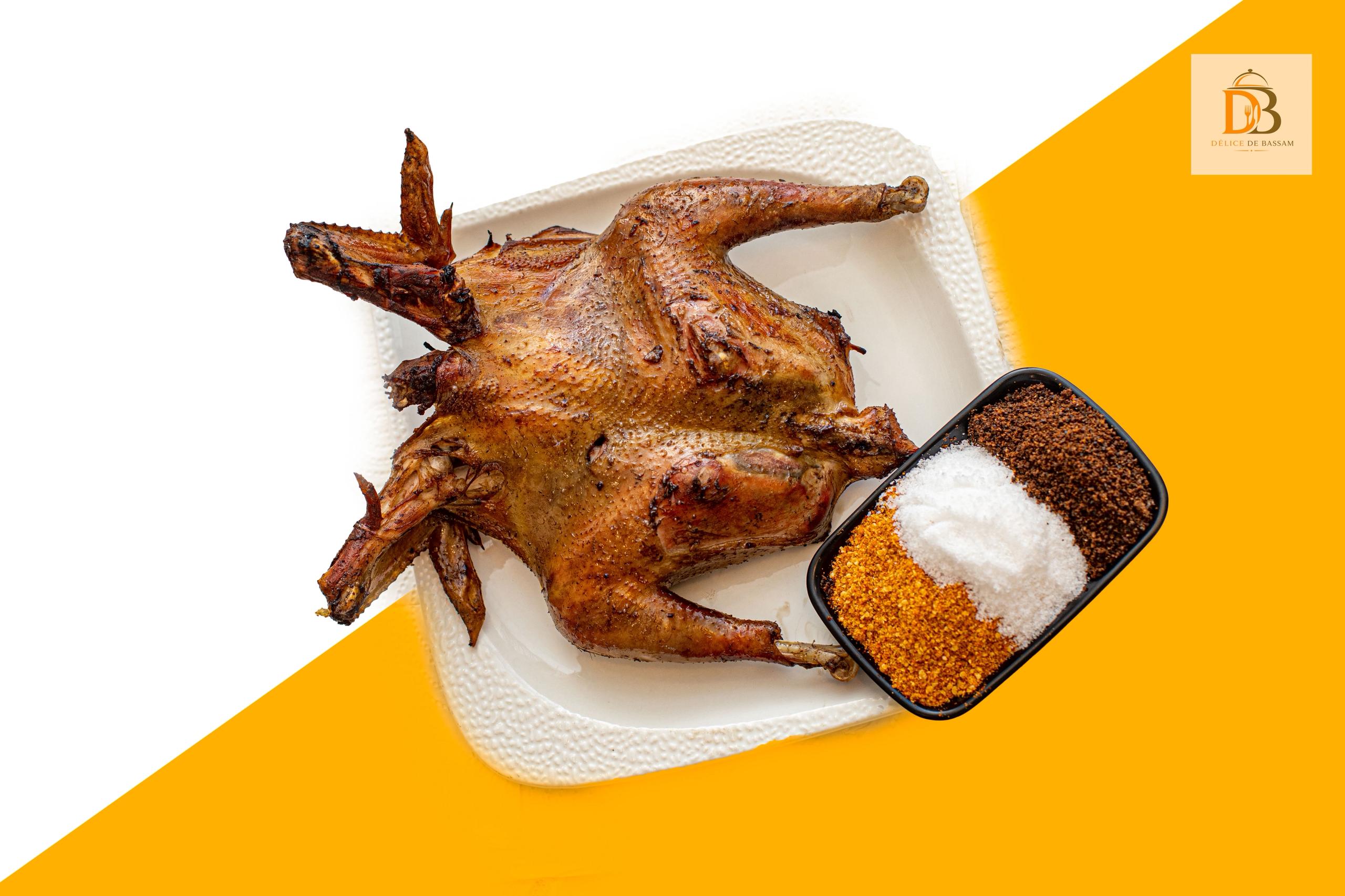 Poulet flambé
